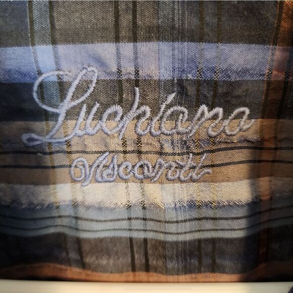 Men's Luchiano Visconti longsleeve button-down shirt, size XL - Picture 2 of 5